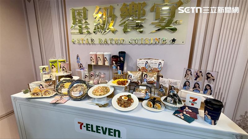 周子瑜首度擔任7-ELEVEN「星集饗宴」品牌大使。(圖／記者賴俊佑攝影）