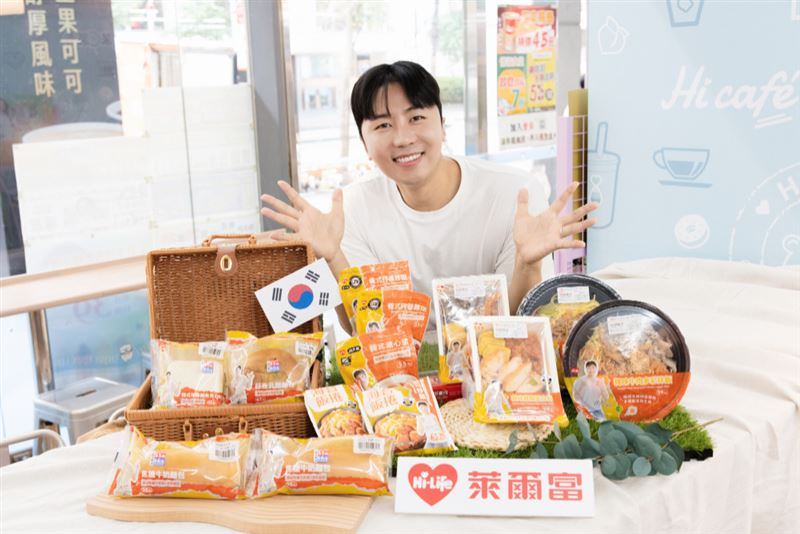 萊爾富與肌肉山山合作打造11款韓食。(圖／萊爾富提供）