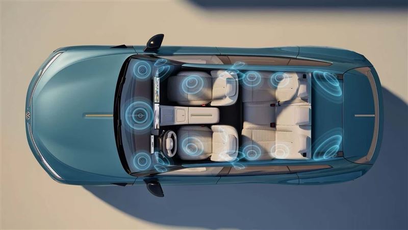 配備20揚聲器音響系統。(圖/翻攝Volkswagen網站)