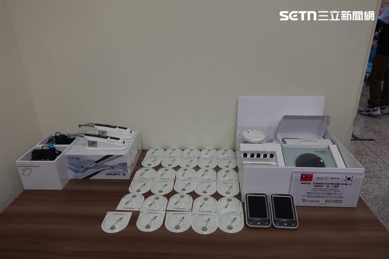 國際扶輪捐贈5組牙科設備優化偏鄉診間，攜花蓮衛生局守護學童口腔健康。（圖／翻攝畫面）