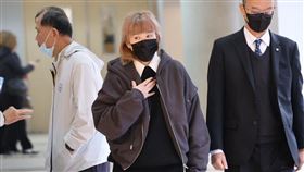 陸元琪現身前夫袁惟仁告別式，曾傳出被禁止參加。（圖／記者鄭孟晃攝影）