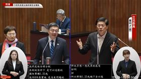 羅明才質詢卓榮泰軍購條例。（圖／翻攝自國會頻道） 