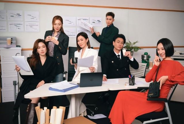 《新聞女王》去年播出後叫好又叫座,也帶動TVB話題度。(圖/翻攝自佘詩曼IG)