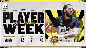 回歸首戰火力全開　杰倫42分奪TPBL週MVP