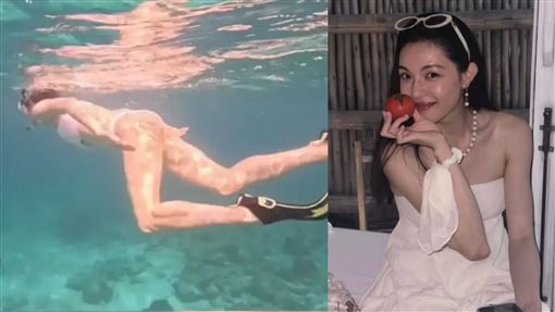 鍾楚曦「素顏」潛泳展露曼妙身姿！網暴動