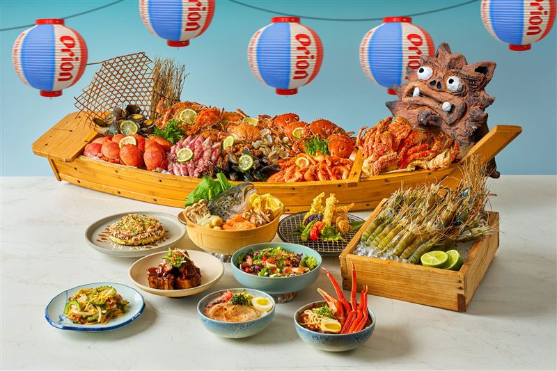 台北六福萬怡酒店旗下敘日全日餐廳自3月10日起推出期間限定主題「沖繩假期‧海味盛宴」。（圖／飯店旅宿業者提供）