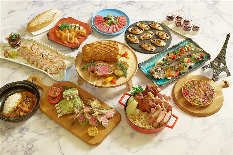 鉑麗安自助餐即日起至5月4日推出期間限定「歐洲經典主題自助餐」。（圖／飯店旅宿業者提供）