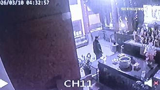 莽男強闖3宮廟　毀香爐砸神像還撞破門