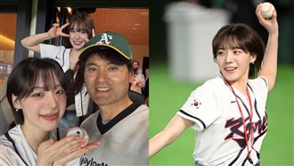 李多慧與河智媛罕見合體！2人球場拍不停