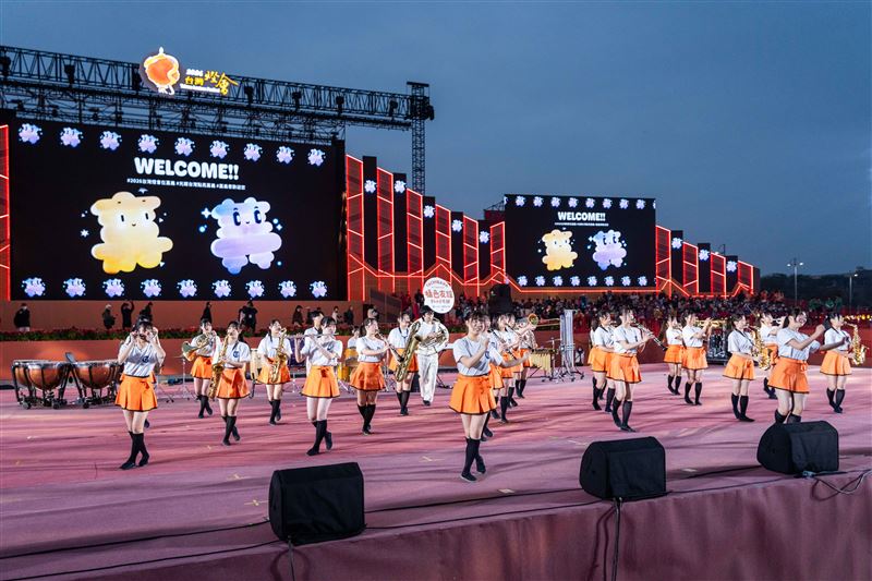 橘色惡魔今晚一連獻上7首招牌曲目。(圖/文化總會提供)