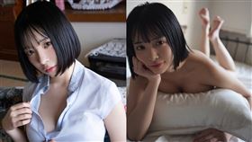 博多彩葉目前是就讀法律系的大學生，先前推出寫真出道，近期將在片商S1出道拍AV。（圖／翻攝自博多彩葉Ｘ）