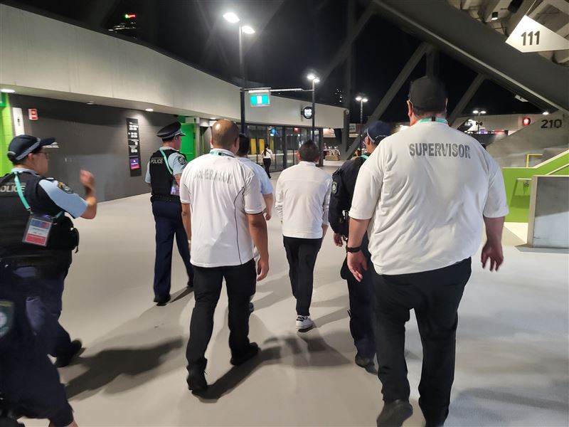 台灣女足澳洲亞洲盃晉級8強，場外卻爆發球迷打壓爭議。（圖／翻攝自焦佳弘臉書）