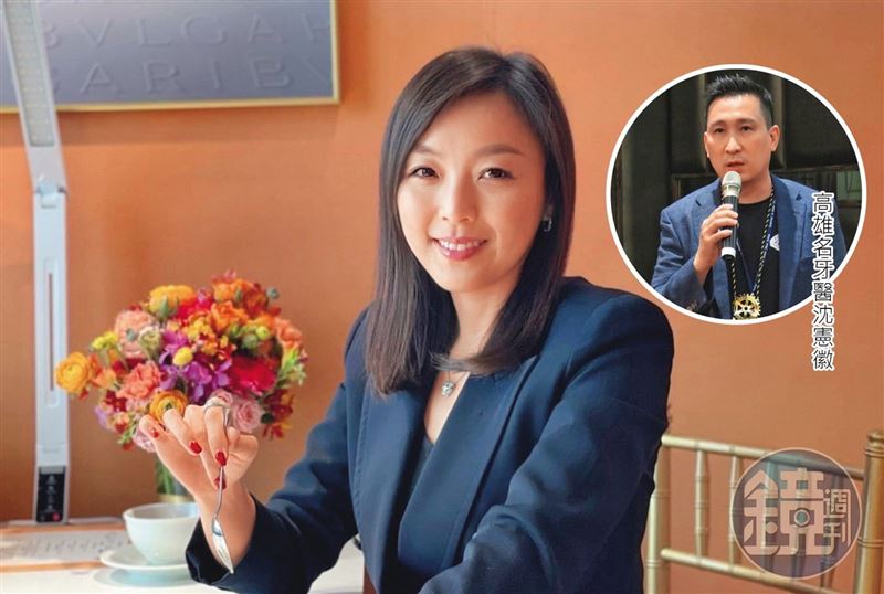 劉怡萱因為和立委王定宇的緋聞而聲名大噪，曾有一段婚姻的她被起底，前夫是高雄名牙醫。（讀者提供）