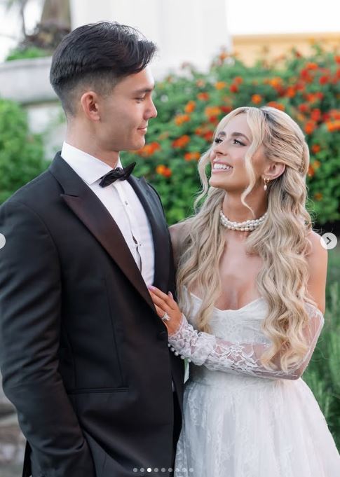 費仔和老婆Hanna的絕美合照。（圖／翻攝自IG @stu_fairchild4）