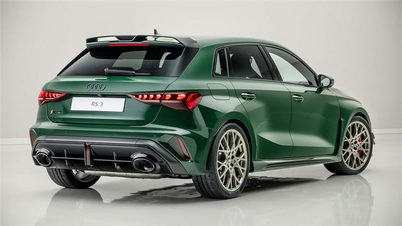 奧迪RS3 Competition Limited,有可能是最終的五缸車款。(圖/翻攝Audi網站)