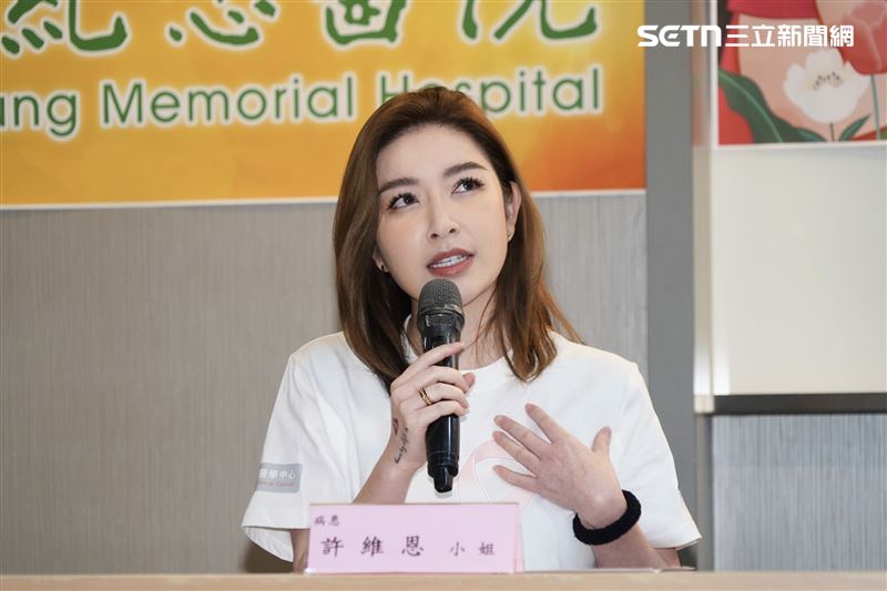 許維恩首度公開亮相。（圖／記者趙于瑩攝影）