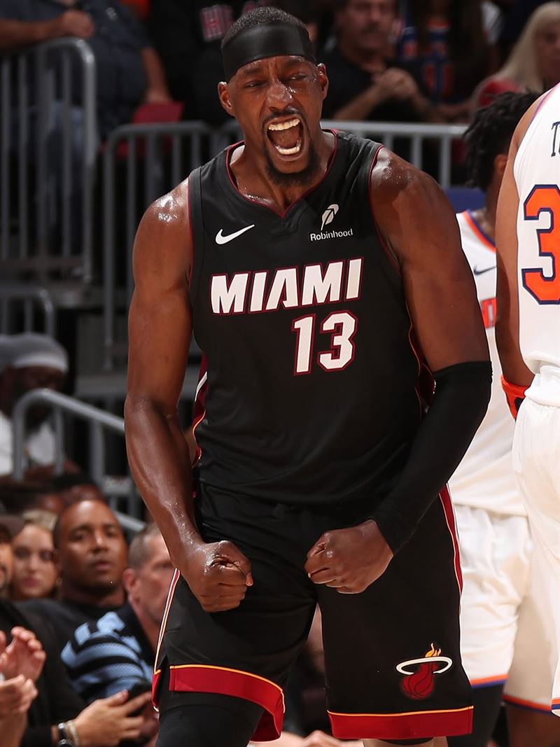 熱火隊阿德巴約今日寫下超狂紀錄。（圖／翻攝自Bam Adebayo IG）