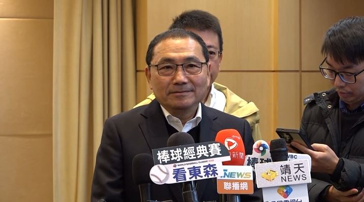 傳藍軍抗拒合作黃國昌，侯友宜表示朋友越多越好。（圖／翻攝畫面）