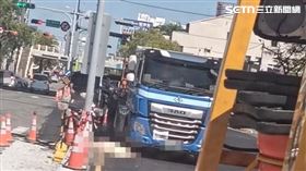 潭子,死亡,車禍,台中,水泥預拌車,機車,輾斃（圖／民眾提供）