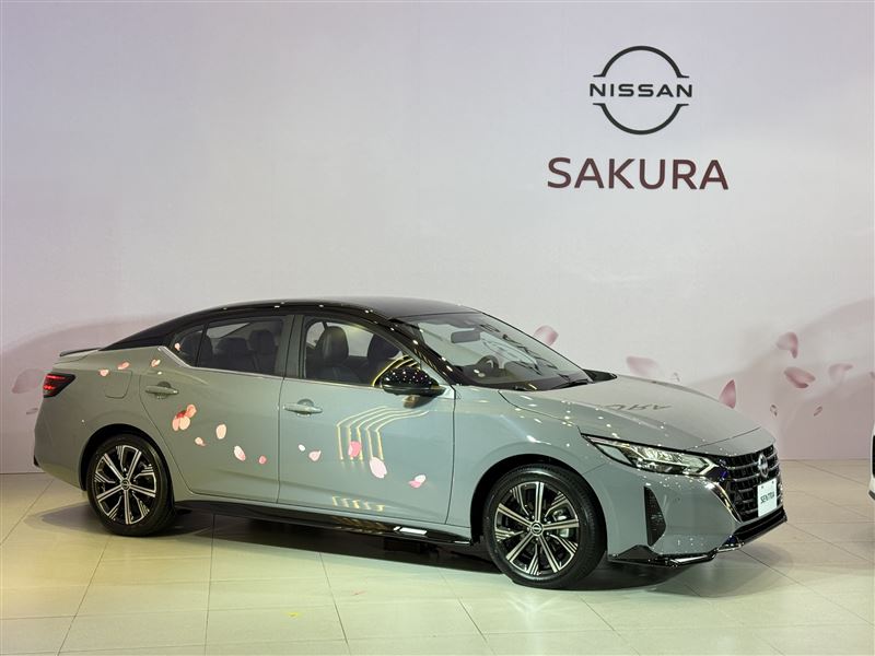 Nissan SENTRA SAKURA。(圖/記者鍾釗榛攝影)