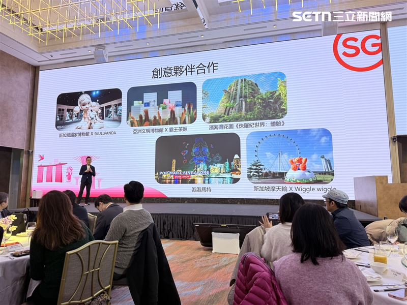 在娛樂與文化合作方面，新加坡旅遊局近年積極推動IP聯名與藝人合作。（圖／記者李育道攝影）