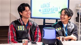 風田跟楊銘威受訪談新節目。(圖／TVBS提供）