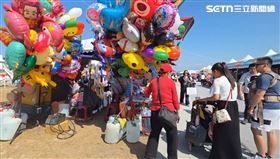 嘉義,氣球,燈會,攤位,損失,網友（圖／記者廖國雄攝影）