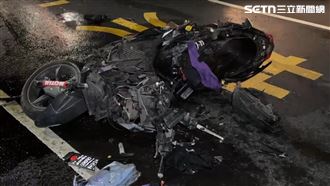 新／恐怖車禍！機車淪廢鐵…騎士送醫不治
