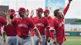 經典賽預賽加拿大7：2擊敗古巴。（圖／美聯社／達志影像）