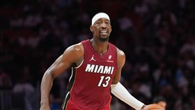 邁阿密熱火隊中鋒阿德巴約（Bam Adebayo）單場狂砍83分的紀錄遭到質疑。（圖／美聯社／達志影像）