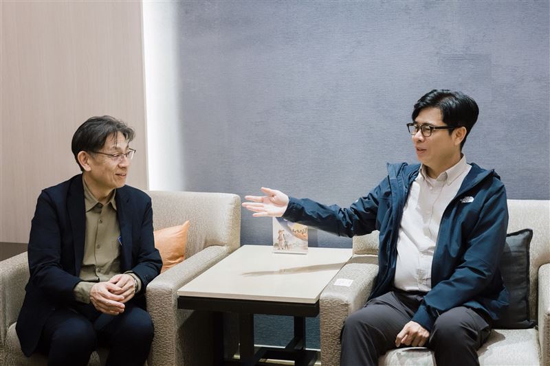 高雄市長陳其邁特別感謝熊本縣木村敬知事,指派副知事竹內信義率團出訪,領導縣府團隊展現高度效率,共同促成台日城市攜手訪美。(圖/高雄市政府提供)