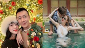 港星陳浩民與妻子蔣麗莎日前因商務行程停留在杜拜，未料碰上地區情勢升高，當地一度傳出爆炸事件，夫妻倆驚險經歷撤離過程。（圖／翻攝自微博）