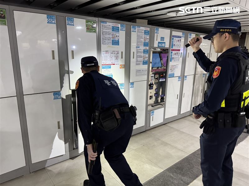 網友發文恐嚇要在台北車站放置炸彈,警方增派10人加強巡檢。(圖/翻攝畫面)