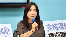 馬文君昨當選召委後，立刻安排今上午考察松指部。（圖／翻攝自馬文君臉書）