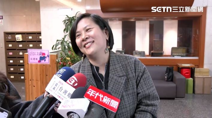 李貞秀表示,看到翁曉玲、國民黨友軍還被抹紅很不好意思(圖/翻攝畫面)