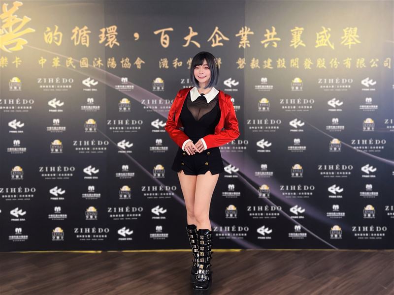 郭鬼鬼重磅宣布加入災後重建。(圖/沐楊協會提供)