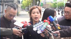 徐巧芯考察松指部前受訪。（圖／翻攝畫面）