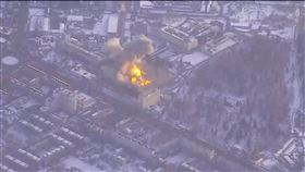 烏克蘭軍隊擊中俄羅斯的飛彈工廠。（圖／路透社／達志影像）