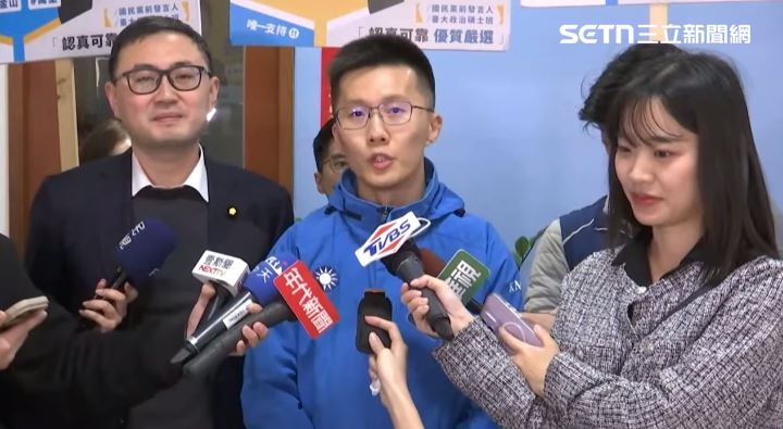 蕭敬嚴表示,黨內初選剛開始就有抹黑的奧步出現,這種霸凌的手段,他希望競爭者可以自重(圖/翻攝畫面)