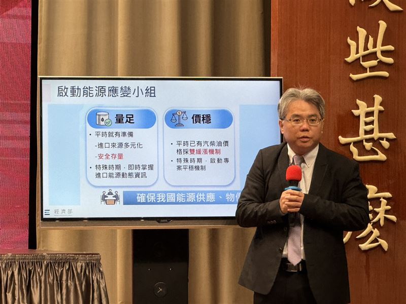 經濟部能源署副署長陳崇憲。（圖／記者盧素梅攝影）