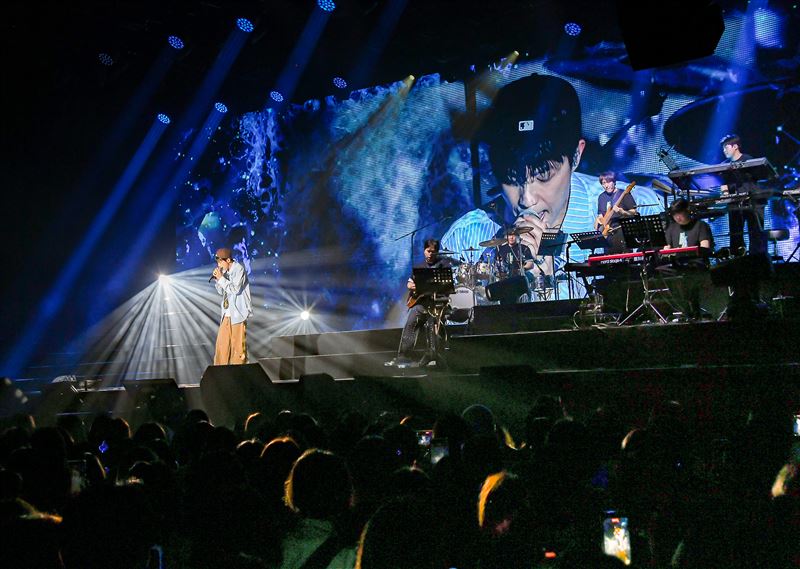 2PM成員張祐榮在台北舉辦演唱會。(圖/藝尚提供)
