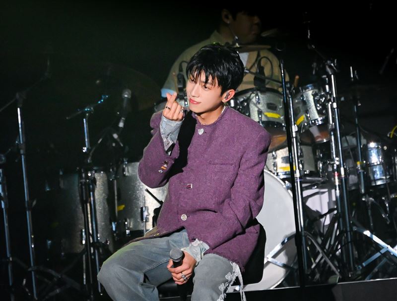 2PM成員張祐榮整場演出將近三小時,相當有誠意。(圖/藝尚提供)