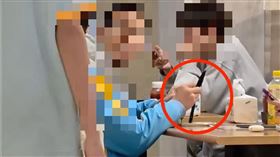 蝴蝶刀,網友,國中生,同學,桃園,內壢,教育,餐廳（圖／翻攝自Threads @zhuo8163）