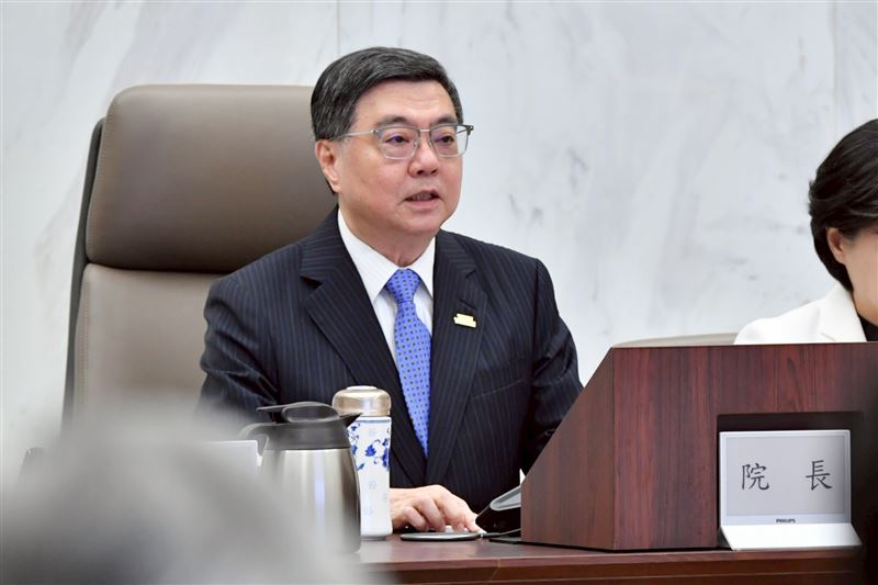 行政院長卓榮泰今(12)日主持行政院院會。(圖/行政院提供)