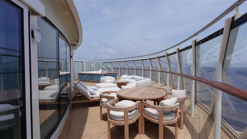 禮賓皇室海景套房（帶陽臺）。（圖／klook提供）