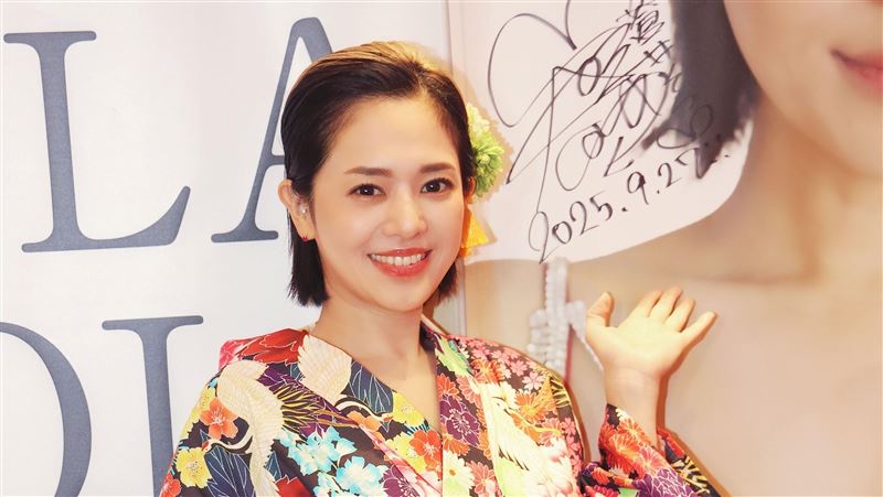 蒼井空婚後育有一對雙胞胎兒子。(圖/攝影龐文宏提供)