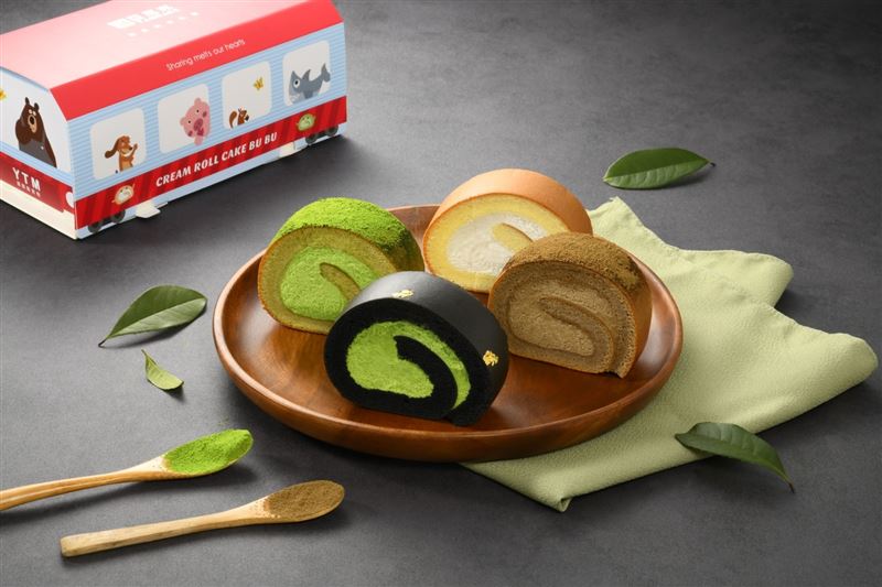 亞尼克生乳捲BUBU切片組-宇治茶,售價596元。(圖/品牌業者提供)