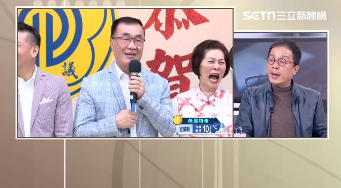 鍾年晃談新北市長選舉態勢。（圖／前進新台灣）