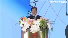 外交部長林佳龍出席外交晚宴。（圖／翻攝畫面）