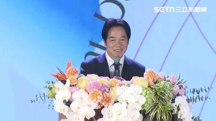 賴清德出席外交春宴。（圖／翻攝畫面）